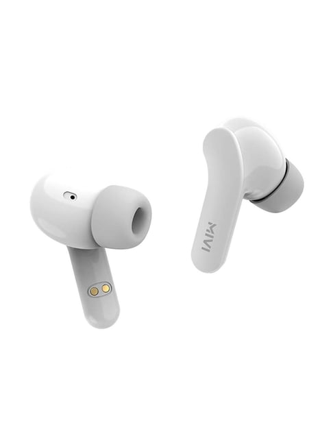 Mivi Duopods A25 True Wireless Bluetooth Earbuds with Charging Case (White)