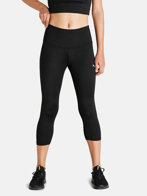 Buy Puma Black Regular Fit Capri Tights for Women Online @ Tata CLiQ