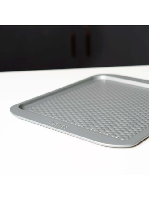 Meyer Bakemaster Light Grey Carbon Steel Non-Stick Baking Sheet Set of