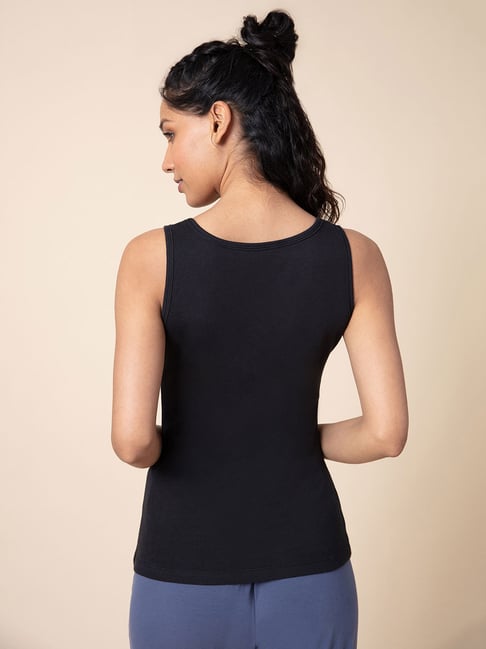 Buy Nykd Black Essential Cotton Camisole With Antimicrobial Finish for  Women Online @ Tata CLiQ