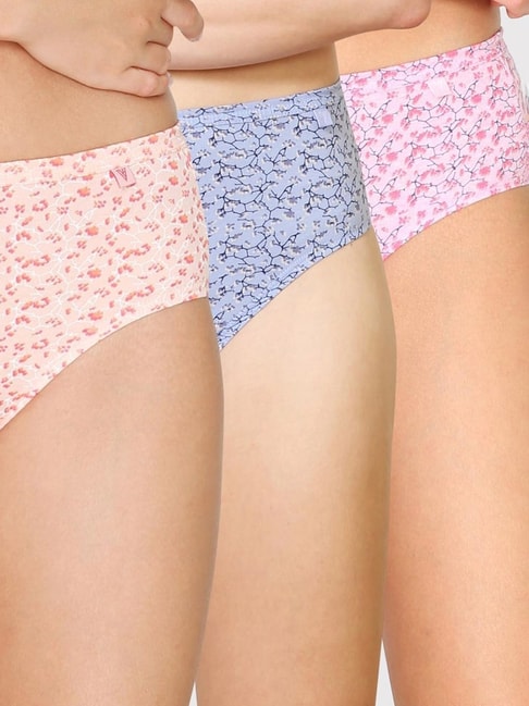 Buy Van Heusen Assorted Cotton Panty Set - Pack of 3 for Women's Online @  Tata CLiQ