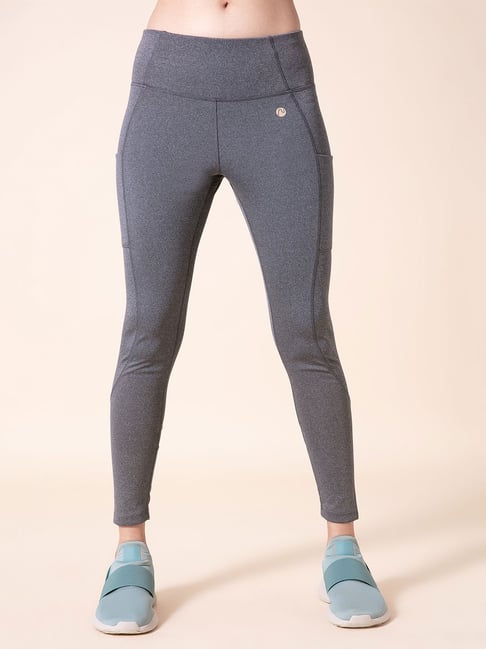 Buy Nykd GreyReflect-In Tights With Pockets for Women Online @ Tata CLiQ