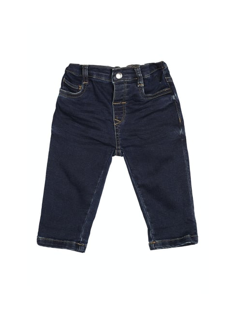 Allen Solly Junior Blue Solid Jeans