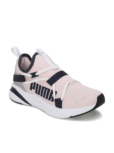 Puma Boys SOFTRIDE Rift Slip On Pop Jr Chalk Pink Walking Shoes