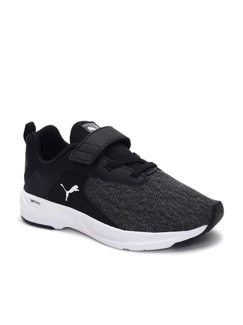 Puma Boys Comet 2 Alt V PS Core Black Running Shoes