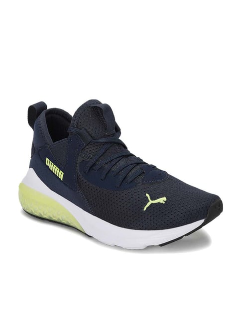 Puma Boys Cell Vive Jr Peacoat Navy Running Shoes