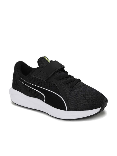 Puma Boys Twitch Runner AC PS Black Sneaker Shoes