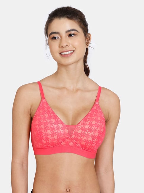 Buy Zivame Women's Seamless Padded Non Wired Bra Online at