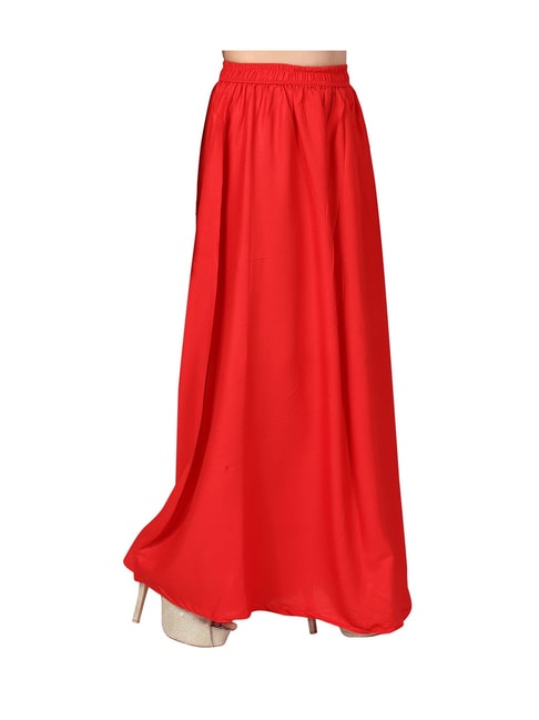 Buy Aarika Kids Red Solid Skirt for Girls Clothing Online  Tata CLiQ