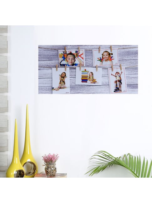 Tayhaa White Wood Collage Photoframe