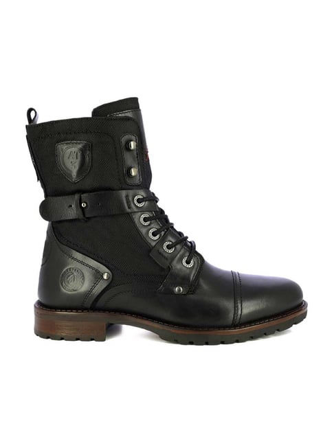 Alberto Torresi Men's Black Casual Boots