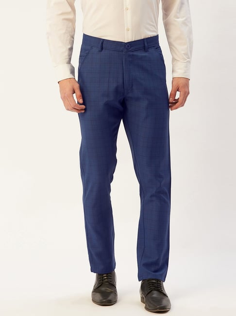 Buy Blue Trousers  Pants for Men by PINE REPUBLIC Online  Ajiocom