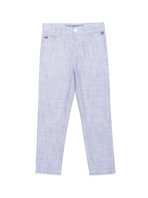 Under Fourteen Only Kids Blue Striped Pants