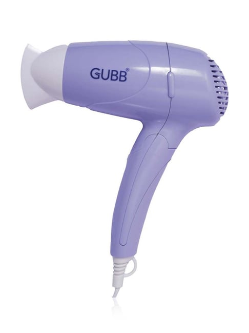 GUBB Foldable 1000 Watts Hair Dryer with Dual Heat Settings - Purple(GB-128)