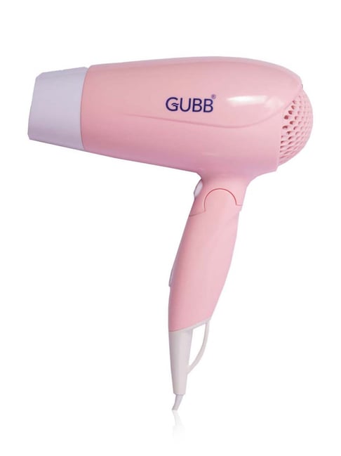 GUBB Foldable 1600 Watts Hair Dryer with Hot and Cool Settings - Pink(GB-163)