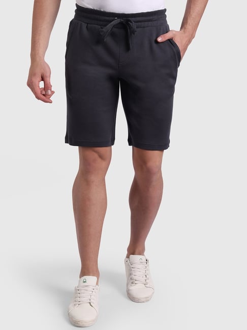 United Colors of Benetton Navy Regular Fit Shorts