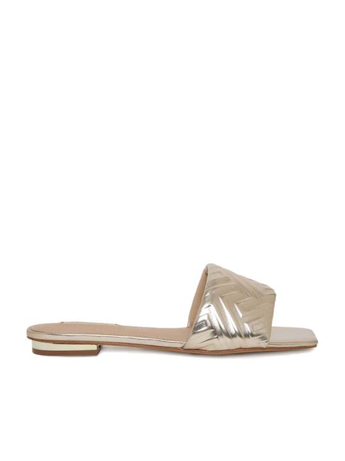 Aldo Women's Golden Casual Sandals