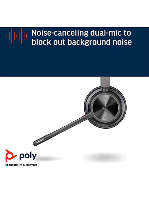 Plantronics headset discount noise cancelling microphone