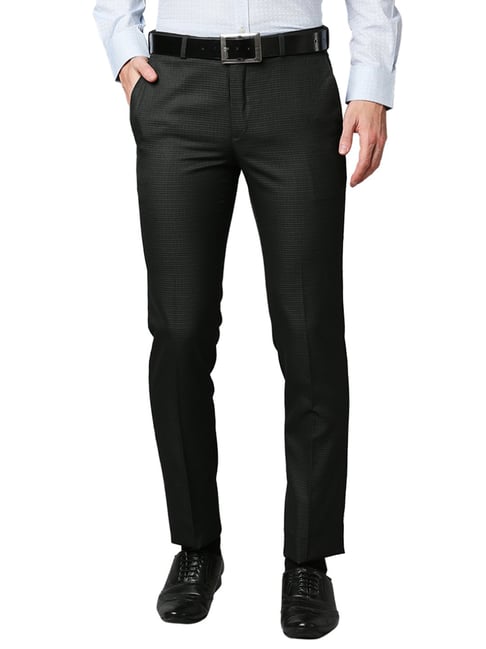 Buy Slim Fit FlatFront Trousers Online at Best Prices in India  JioMart