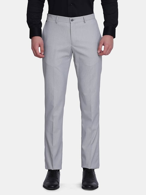 Formal Black Shirt Grey Pants For Men