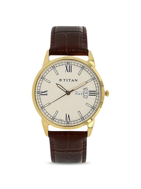 Titan NM1521YL08 Classique Analog Watch for Men