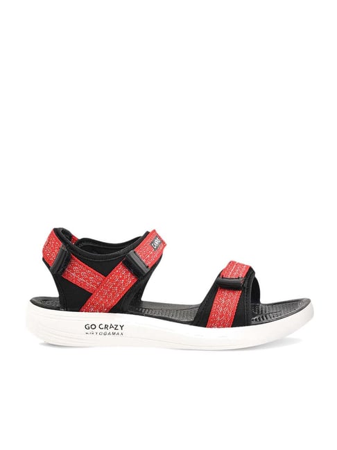 Campus Women's Red Floater Sandals-picture-12