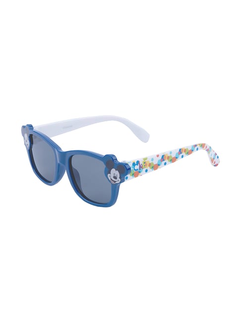 Disney Light Grey Rectangular Sunglasses for Girls