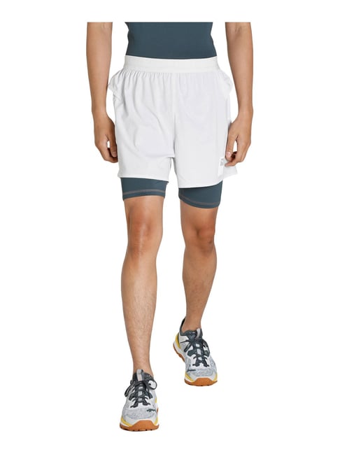 Puma Grey Regular Fit Shorts