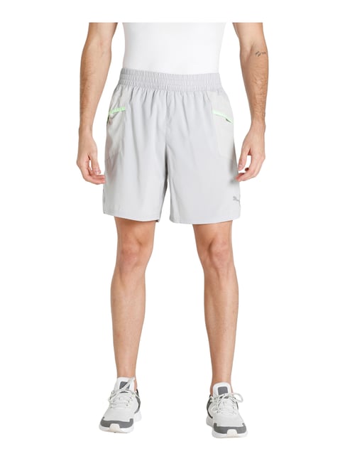 Puma Grey Regular Fit Shorts