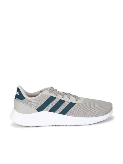 Adidas Men's LITE RACER 2.0 Smoke grey Running Shoes