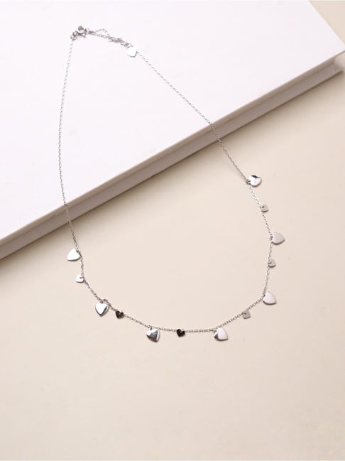 Buy Shaya 92.5 Sterling Silver Rise Above Discrimination Necklace Online At  Best Price @ Tata CLiQ