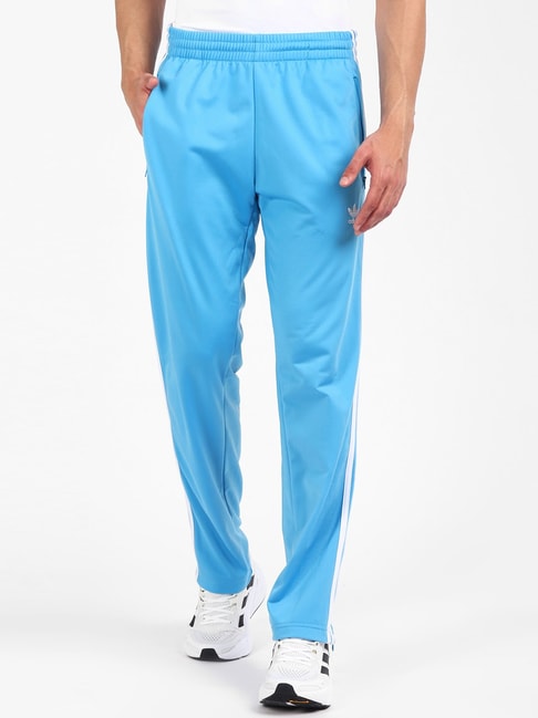 Buy Adidas Originals Sky Blue Regular Fit Trackpants for Men's Online @  Tata CLiQ