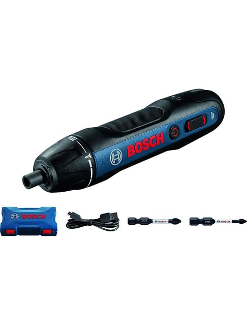 Bosch GO (GEN-2.0) Smart Screwdriver, blue, 1 piece (Blue)-Bosch-Electronics-TATA CLIQ