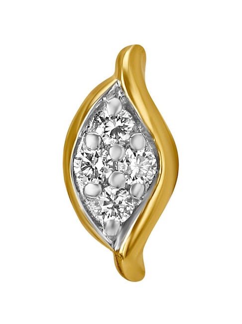 Tanishq nose pin hot sale in diamond