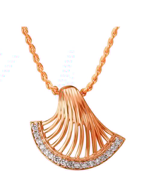 Buy Mia by Tanishq 14k Gold Diamond Pendant for Women Online At