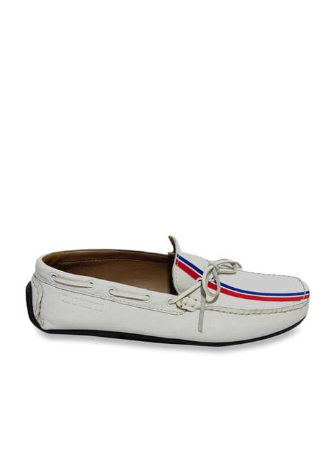 White deck shoes store mens