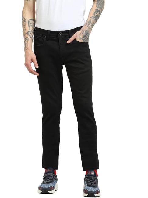 Jack & Jones Black Skinny Fit Jeans