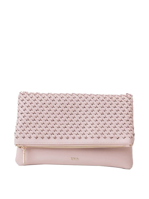 Buy IYKYK Dusky Pink Textured Medium Sling Handbag Online At Best Price @  Tata CLiQ