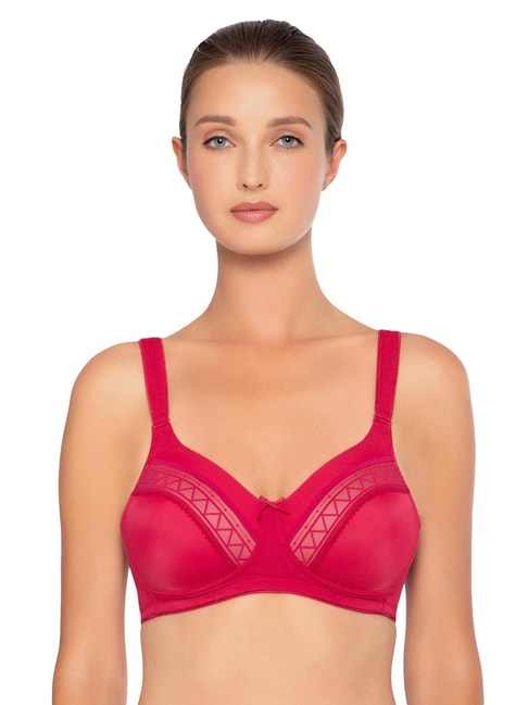 Buy Wunderlove by Westside Indigo Padded Non-Wired Lace Bra for Online @  Tata CLiQ