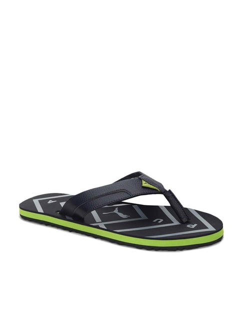 Puma Men's Wrens V1 Peacoat Navy Flip Flops