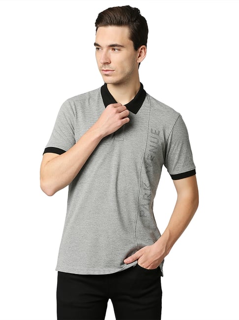 Park Avenue Grey Polo T-Shirt