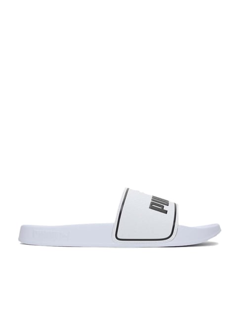 Puma Men's Leadcat 2.0 White Slides