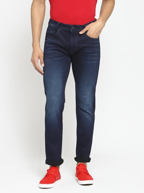 Pepe Jeans Indigo Regular Fit Mid Rise Jeans