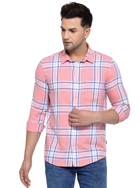 Pepe Jeans Coral Checks Full Sleeves Shirt