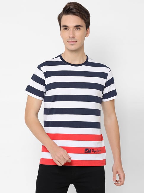 Pepe Jeans Navy Round Neck T-Shirt