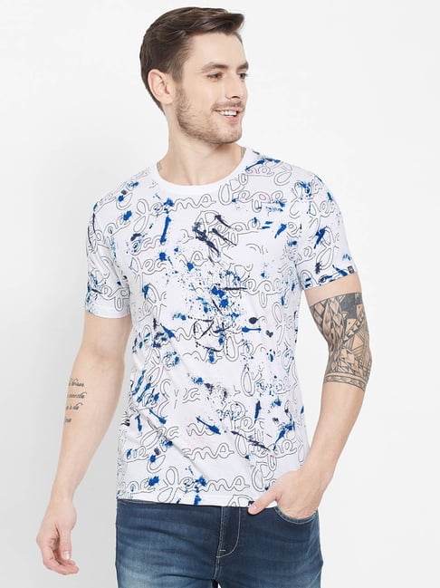 Pepe Jeans White Regular Fit T-Shirt