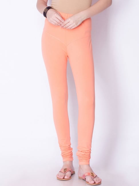 Buy Dollar Missy Cream & Blue Cotton Leggings - Pack of 2 for Women's  Online @ Tata CLiQ