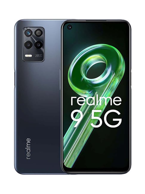 realme 9 64 GB (Meteor Black) 4 GB RAM, Dual SIM 5G