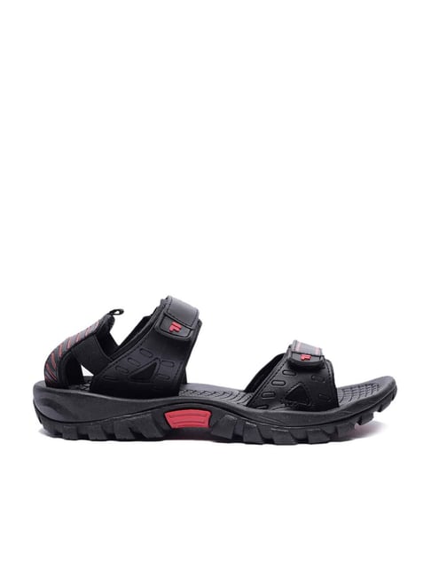 Fila Men's Drifter DNS Sandals Black-June Bug-Saffron