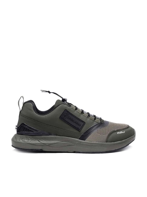 Fila Men's Wayfarer Low Olive Green Casual Sneakers